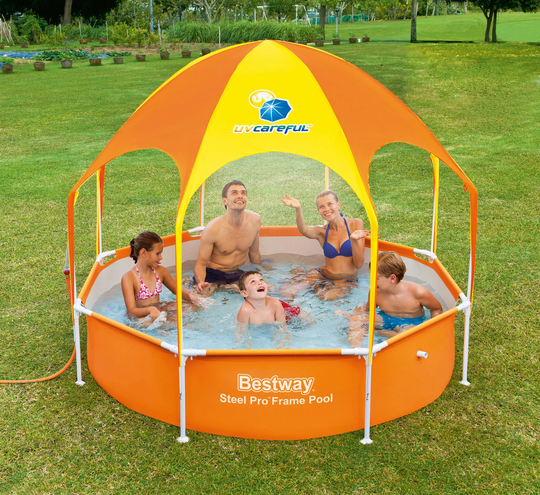 Bestway Uima-allas + UV-Katos 244