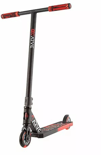 Madd Gear Carve Pro X Potkulauta, Musta/Punainen
