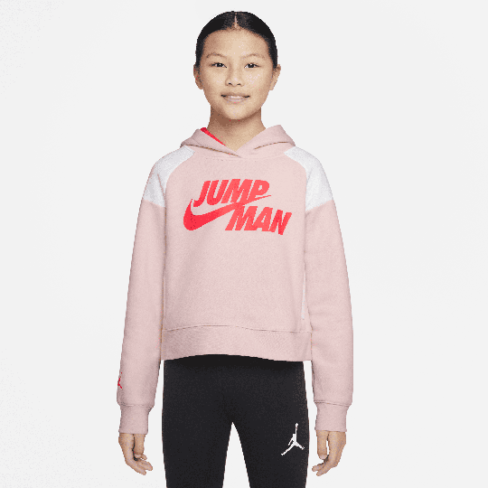 Jordan Jumpman Older Kids' (Girls') Hoodie - Pink