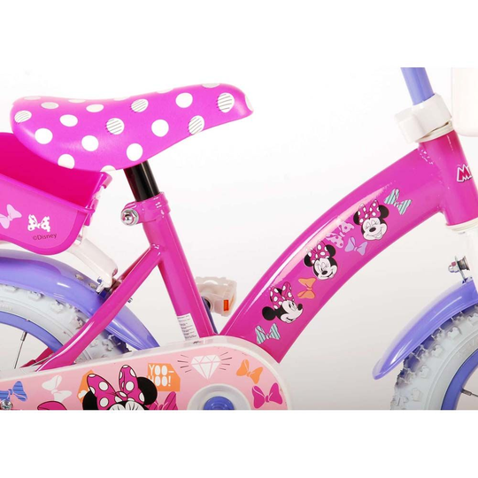 Disney Minnie Pink -lasten pol Disney Minnie Mouse Bike 21236