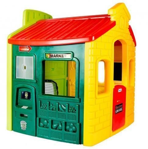Leikkimökki ja koripallosetti Little Tikes Leikkimökki 444C