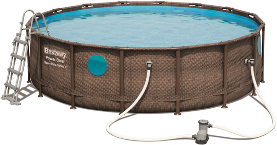 Bestway Power Steel Swim Vista Series Uima-allas + Lisävarusteet 488