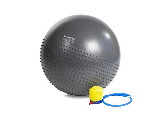 Kuntopallo/hierontapallo HMS YB03 75 cm musta