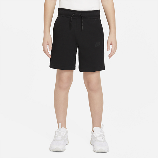 Nike Sportswear Tech Fleece Older Kids' (Boys') Shorts - Black