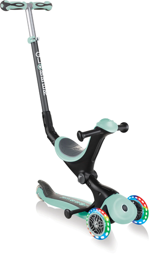 Globber Go Up Deluxe 3-in-1 Potkulauta, Mintunvihreä
