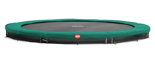 BERG InGround Favorit Trampoliini 380 cm, Vihreä