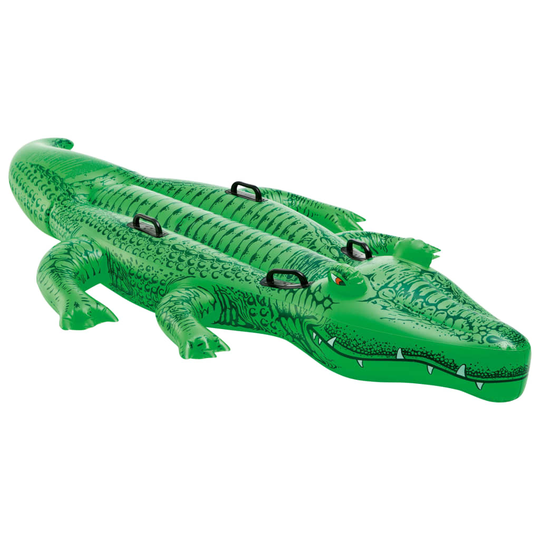 INTEX Giant Gator Jättikokoinen alligaattori uimapatja 203x114 cm