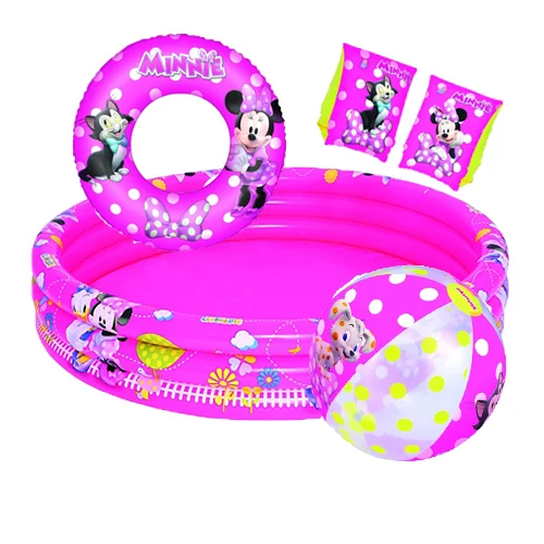 Disney Minni Hiiri Paketti Uima-allas & Rantalelut