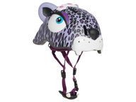 Crazy Safety pyöräilykypärä Purple Leopard