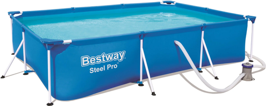 Bestway Steel Pro Uima-allas + Lisävarusteet 300x201