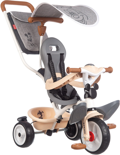 Smoby 3-in-1 Kolmipyörä Baby Balade Mikki Hiiri