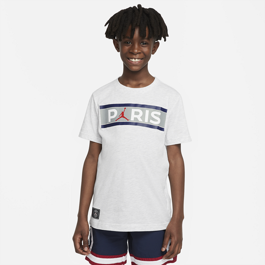 Paris Saint-Germain Older Kids' (Boys') T-Shirt - Brown