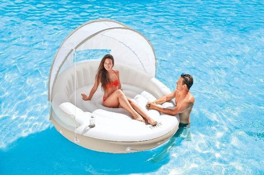 Canopy Island - uimapatja Intex uimalelut 58292