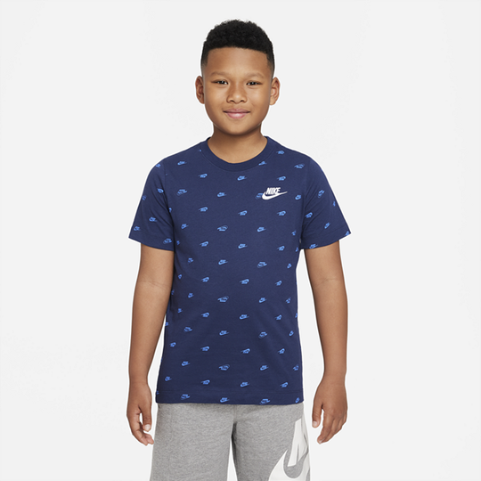 Nike Sportswear Older Kids' (Boys') T-Shirt - Blue