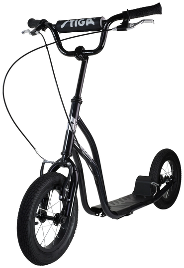 STIGA Air Scooter Potkulauta 12'', Musta
