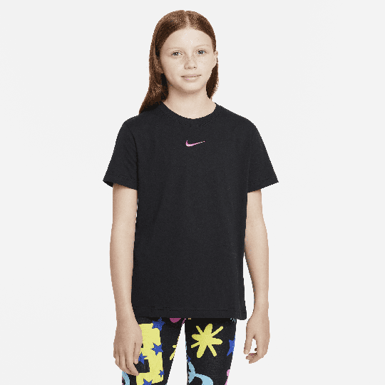 Nike Sportswear Older Kids' (Girls') T-Shirt - Black