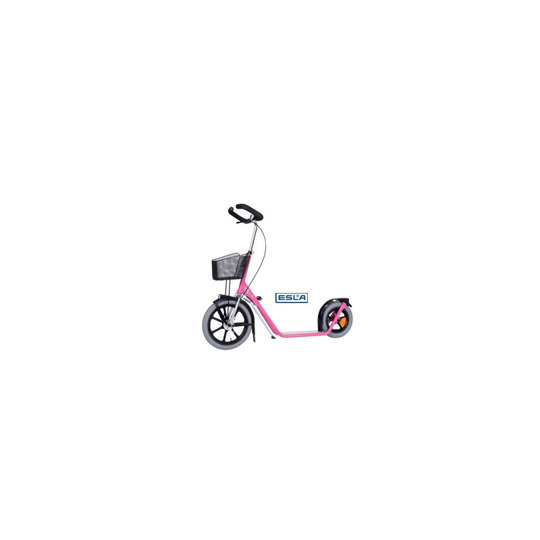 Esla Potkulauta malli 4100 Hybridi pinkki