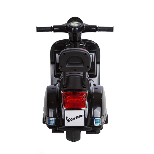 Vespa PX150 6V (Musta) Lasten sähköauto 002064