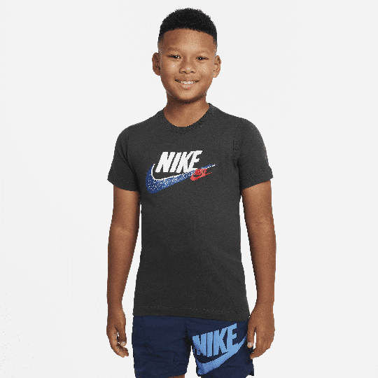 Nike Sportswear Standard Issue Older Kids' (Boys') T-shirt - Grey