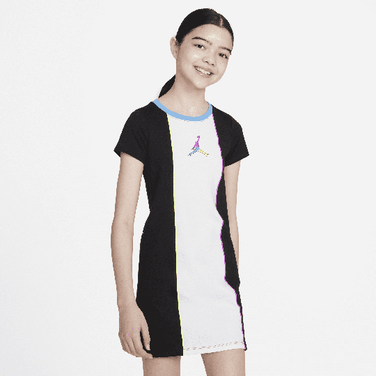 Jordan Older Kids' (Girls') T-Shirt Dress - Black