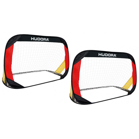 Hudora Pop Up Soccer Goal, pieneen tilaan pakattava jalkapallomaali